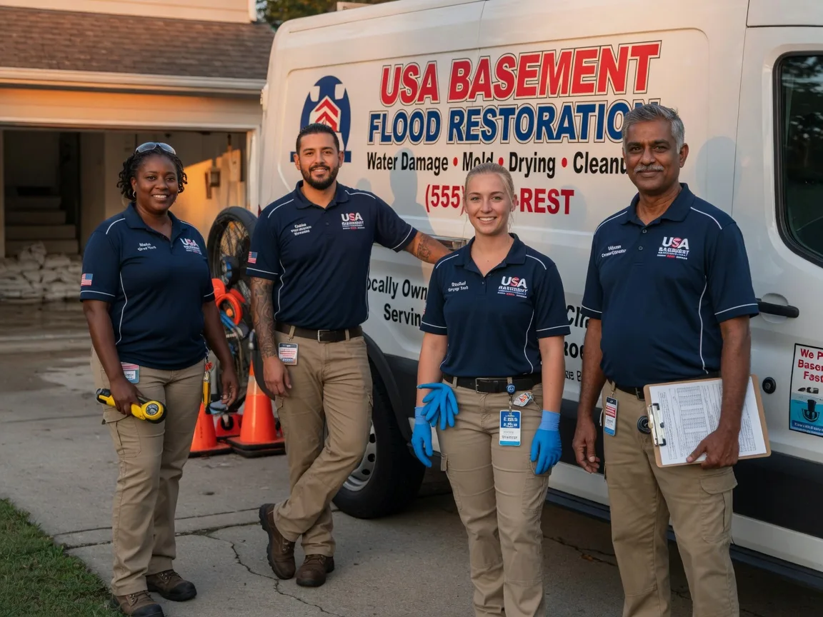 Basement Flood Cleanup company in Oglesby, TX